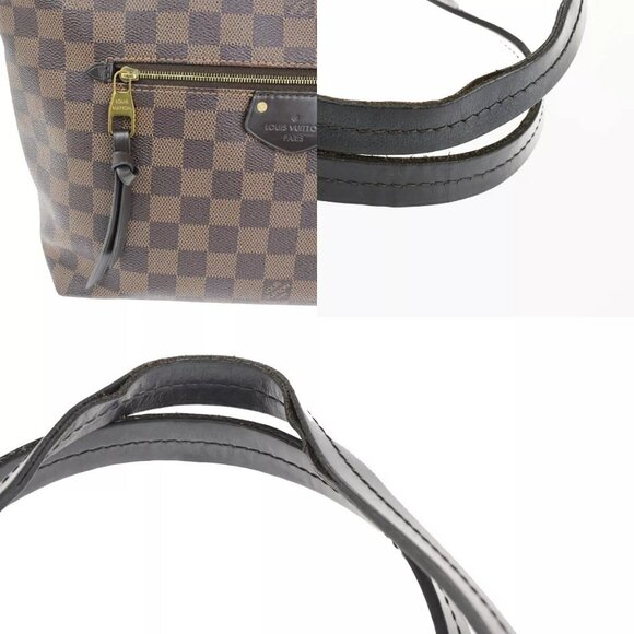 LOUIS VUITTON LV Iena PM Shoulder Bag Monogram Leather Brown - Picture 10 of 15